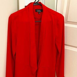 Red Lightweight Blazer